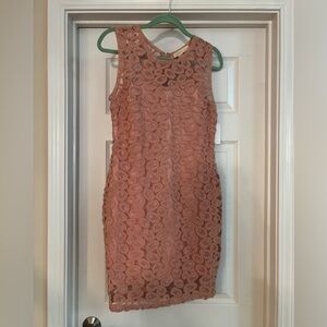 Everleigh Blush Pink Lace Textile